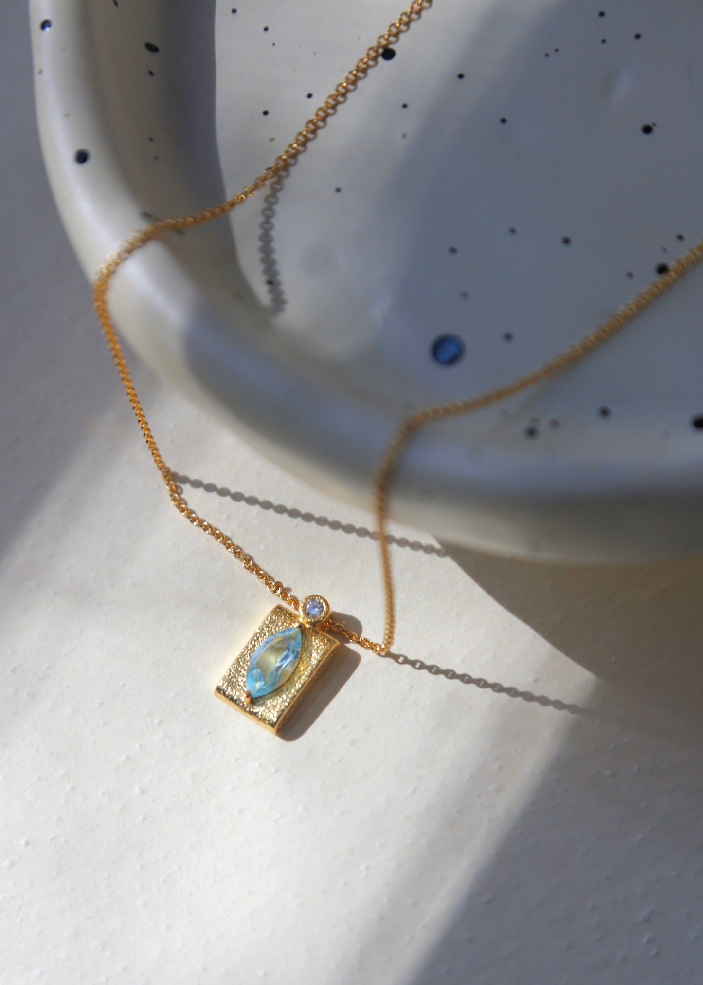 Aegir Natural Topaz Necklace