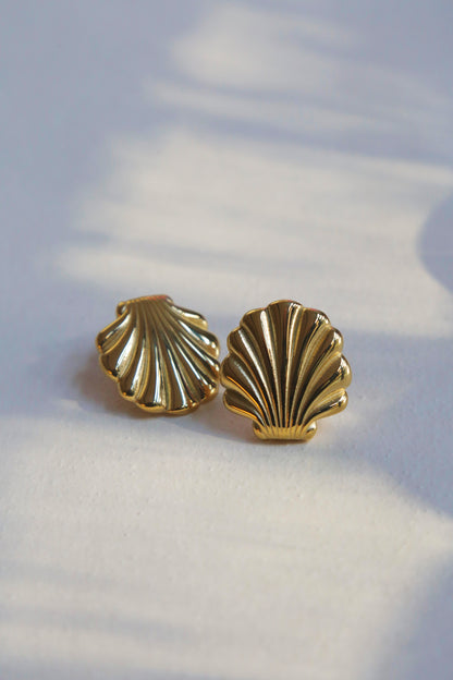 Lani Shell Stud Earrings