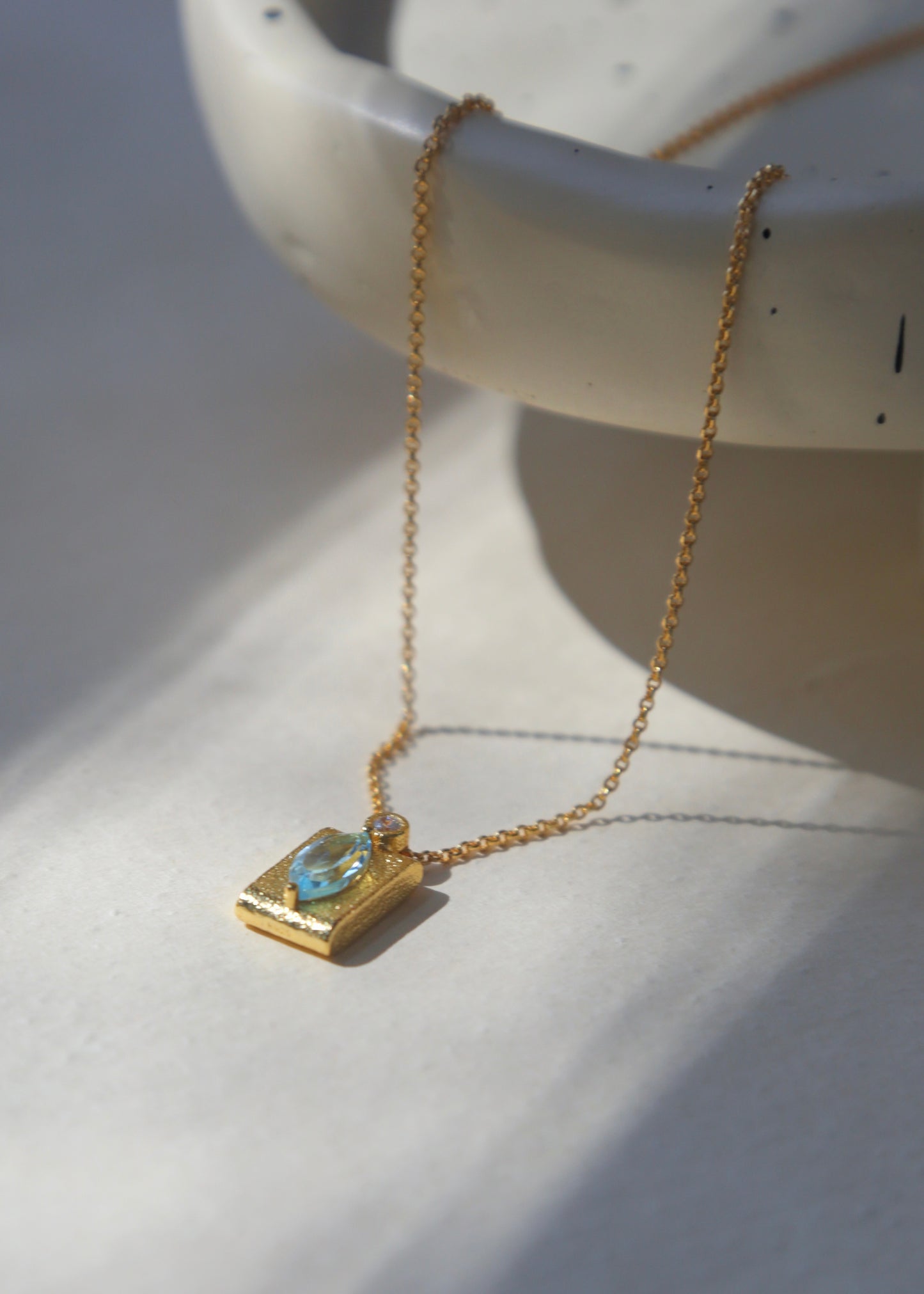 Aegir Natural Topaz Necklace