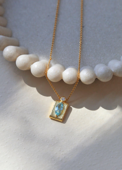 Aegir Natural Topaz Necklace