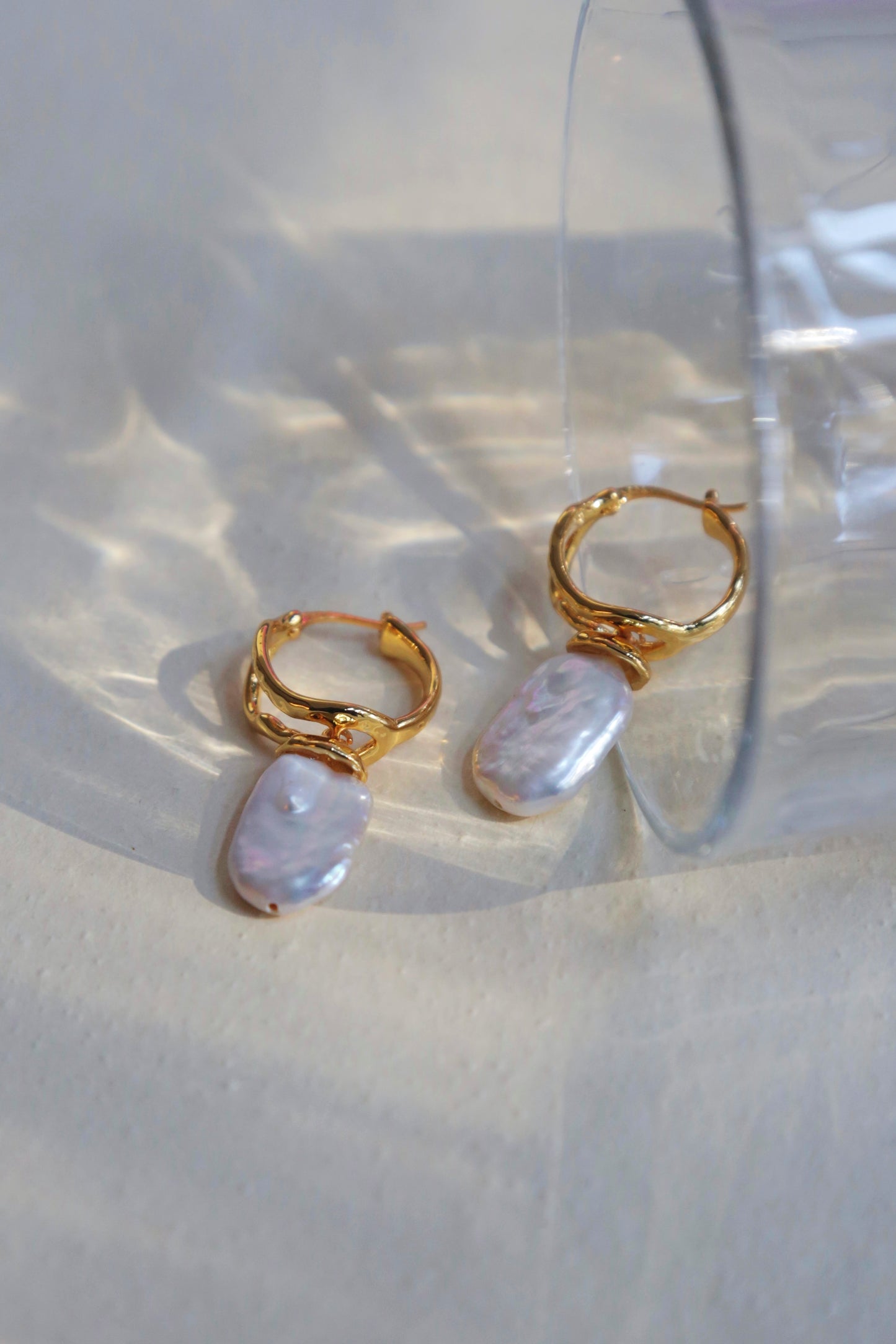 Giada Baroque Pearl Drop Earrings