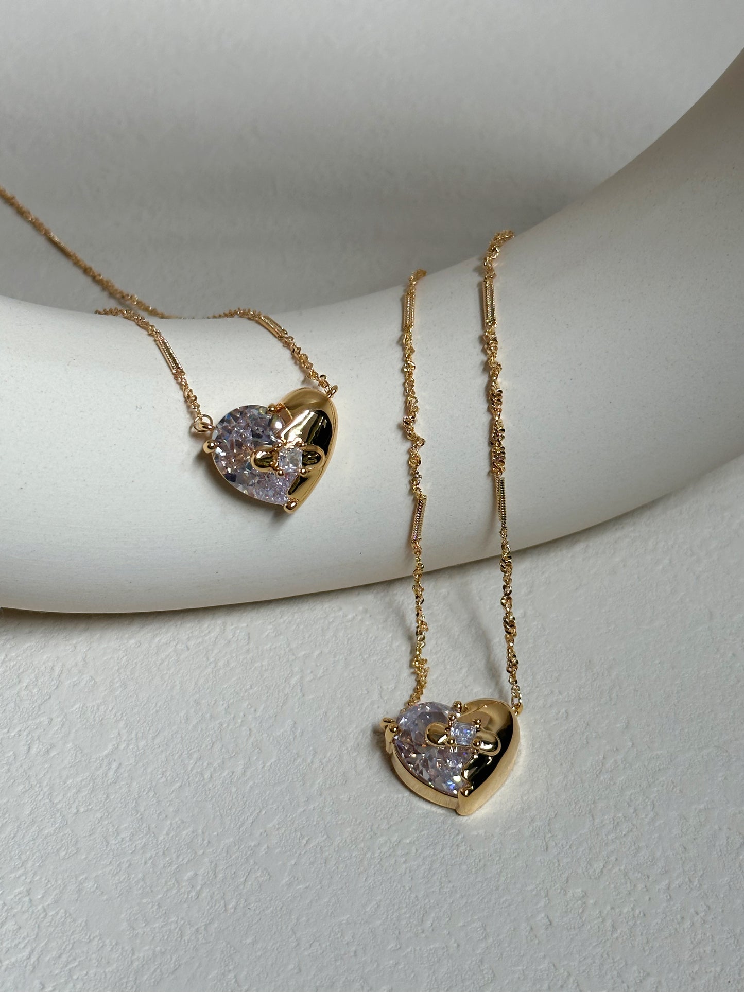 Corlis Heart Pendant Necklace