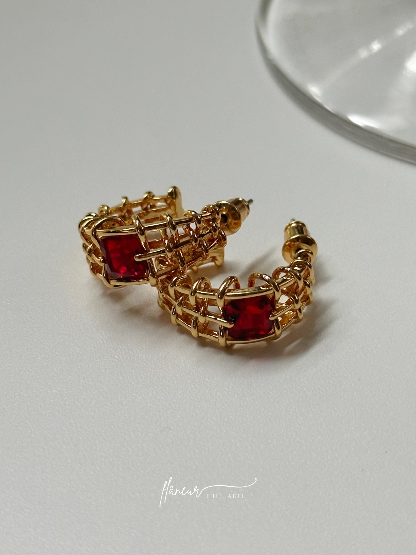 Nero Hoop Earrings