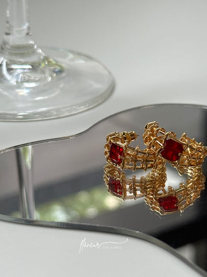 Nero Hoop Earrings