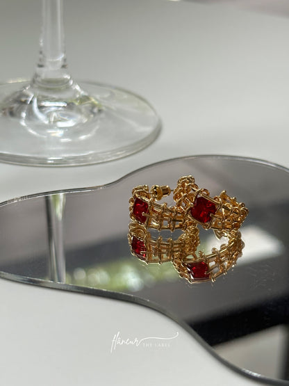 Nero Hoop Earrings